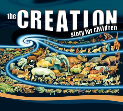 Cover image for book The Creation Story for Children