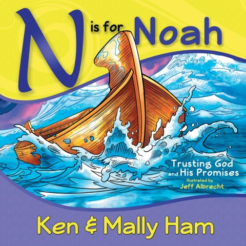 Cover image for book N is for Noah: Trusting God and His Promises