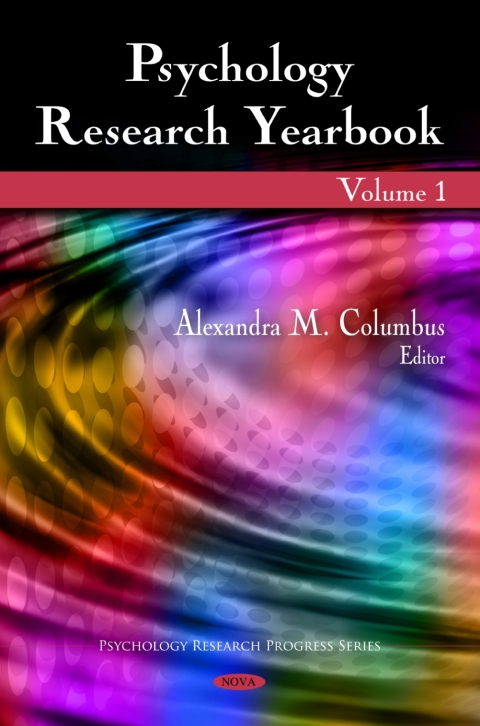 Cover image for book Psychology Research Yearbook. Volume 1