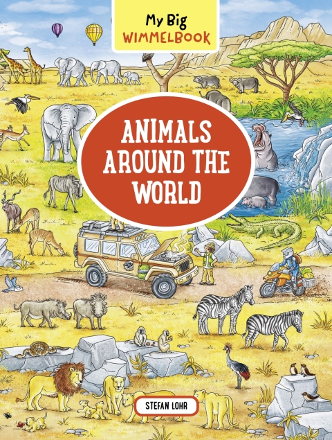 Cover image for book My Big Wimmelbook®—Animals Around the World