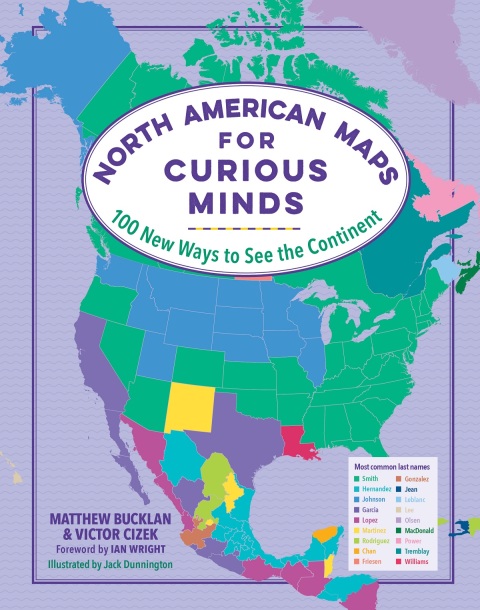Cover image for book North American Maps for Curious Minds