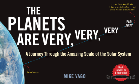 Cover image for book The Planets Are Very, Very, Very Far Away: A Journey Through the Amazing Scale of the Solar System