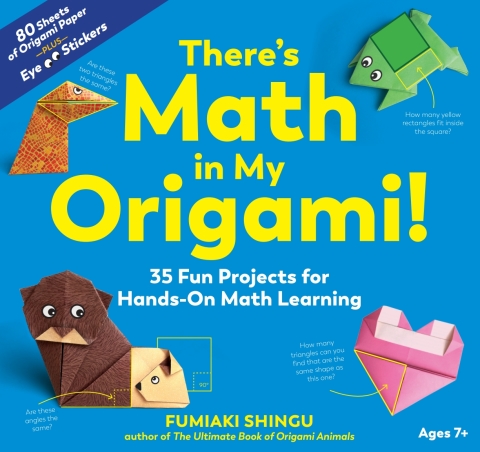Cover image for book There's Math in My Origami!