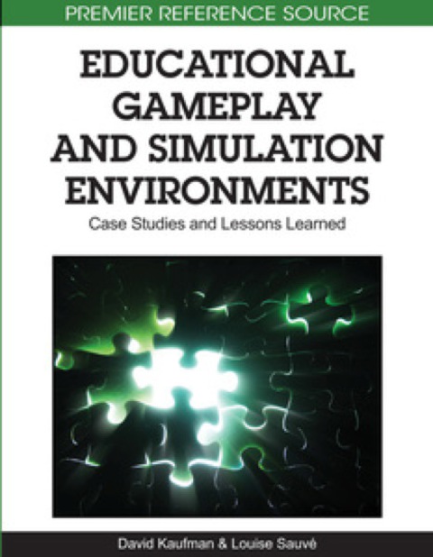 Cover image for book Educational Gameplay and Simulation Environments