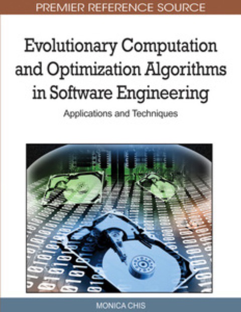 Cover image for book Evolutionary Computation and Optimization Algorithms in Software Engineering