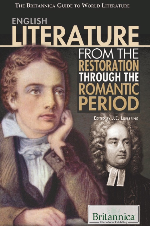 Cover image for book English Literature from the Restoration through the Romantic Period