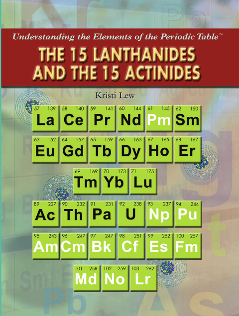 Cover image for book The 15 Lanthanides and the 15 Actinides