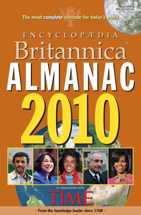 Cover image for book Encyclopaedia Britannica Almanac 2010