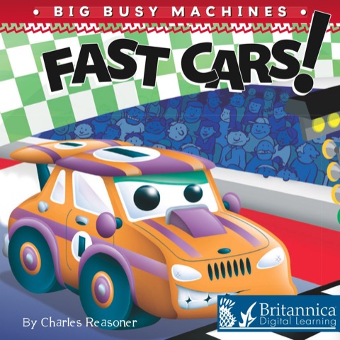 Cover image for book Fast Cars!