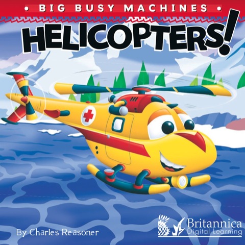 Cover image for book Helicopters!