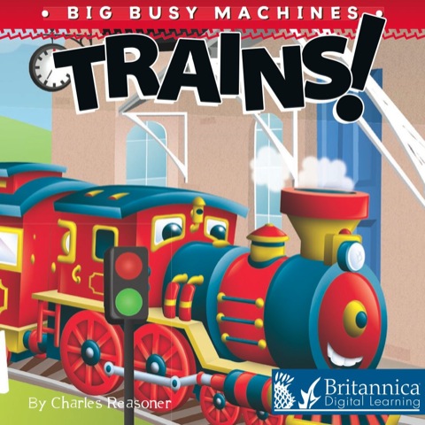 Cover image for book Trains!