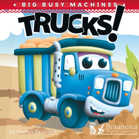 Cover image for book Trucks!