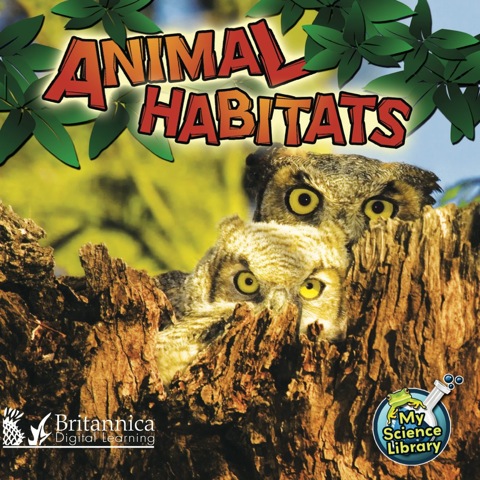 Cover image for book Animal Habitats
