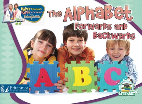 Cover image for book The Alphabet Forwards and Backwards