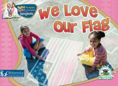 Cover image for book We Love Our Flag