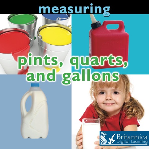 Cover image for book Measuring: Pints, Quarts, and Gallons