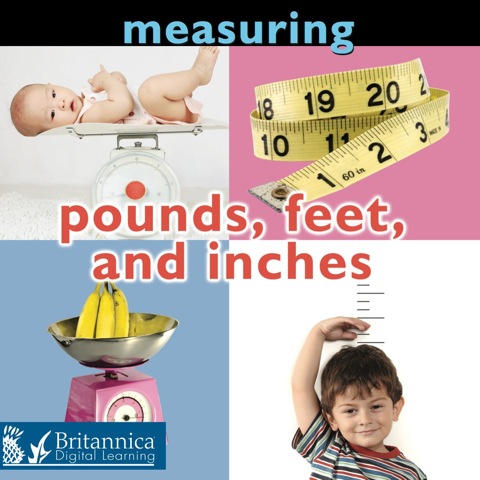 Cover image for book Measuring: Pounds, Feet, and Inches