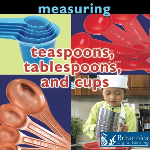 Cover image for book Measuring: Teaspoons, Tablespoons, and Cups