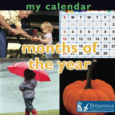 Cover image for book My Calendar: Months of the Year