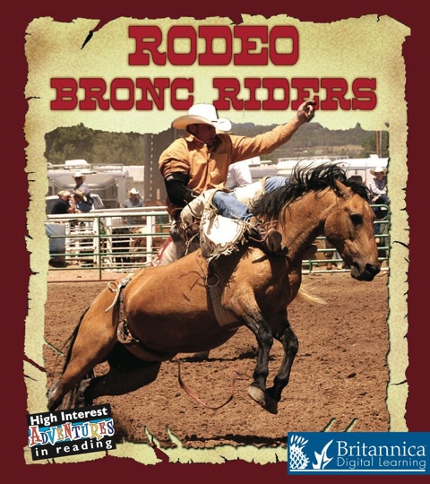 Cover image for book Rodeo Bronc Riders