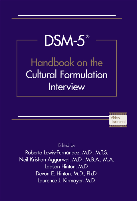 Cover image for book DSM-5® Handbook on the Cultural Formulation Interview