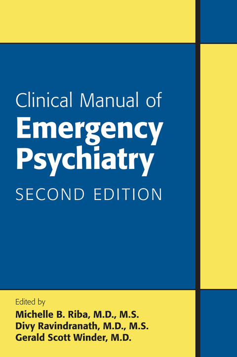 Cover image for book Clinical Manual of Emergency Psychiatry