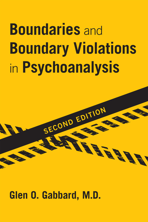 Cover image for book Boundaries and Boundary Violations in Psychoanalysis