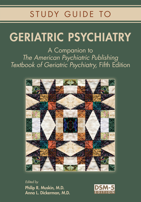 Cover image for book Study Guide to Geriatric Psychiatry