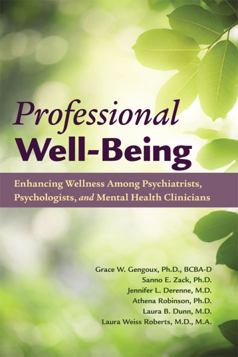 Cover image for book Professional Well-Being