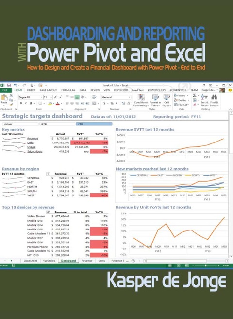 Cover image for book Dashboarding and Reporting with Power Pivot and Excel