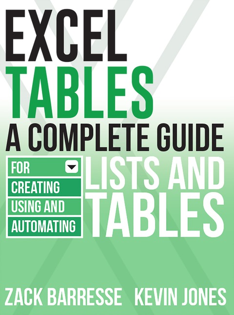 Cover image for book Excel Tables