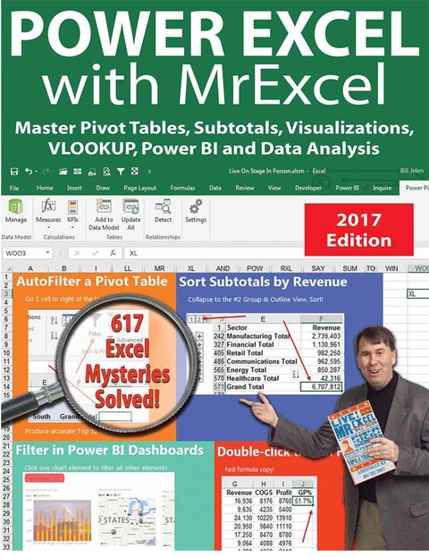 Cover image for book Power Excel with MrExcel - 2017 Edition