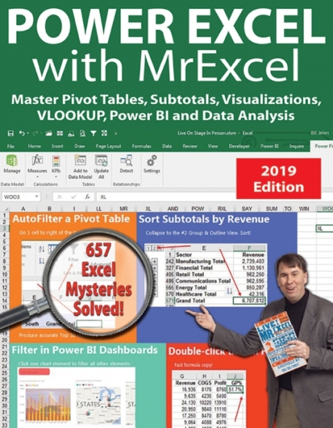 Cover image for book Power Excel 2019 with MrExcel