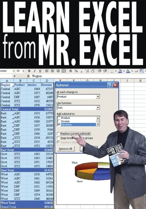 Cover image for book Learn Excel from Mr. Excel