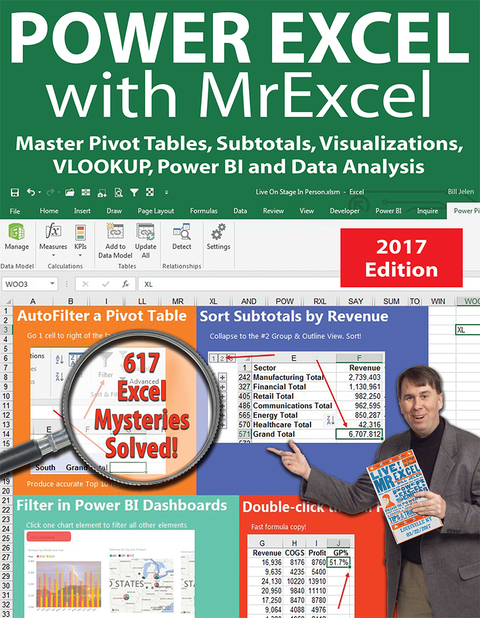 Cover image for book Power Excel with MrExcel - 2017 Edition