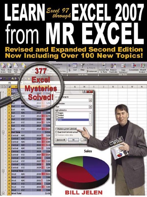 Cover image for book Learn Excel 97 Through Excel 2007 from Mr. Excel