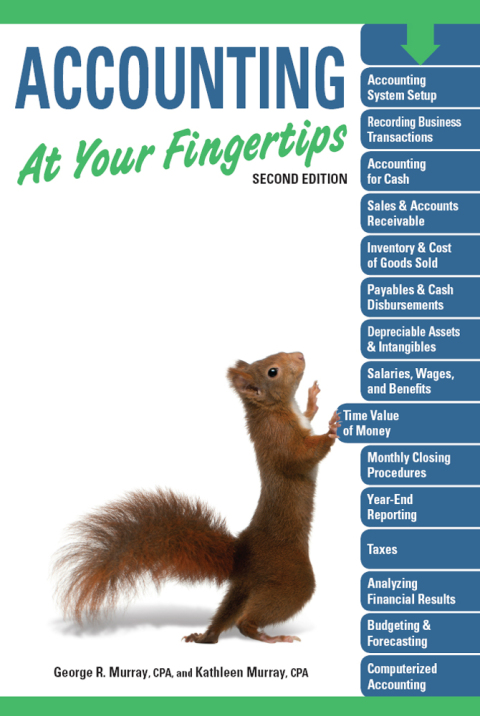 Cover image for book Accounting At Your Fingertips, 2e