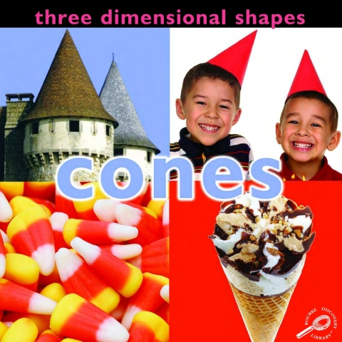 Cover image for book Three Dimensional Shapes: Cones