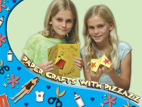 Cover image for book Paper Crafts With Pizzazz