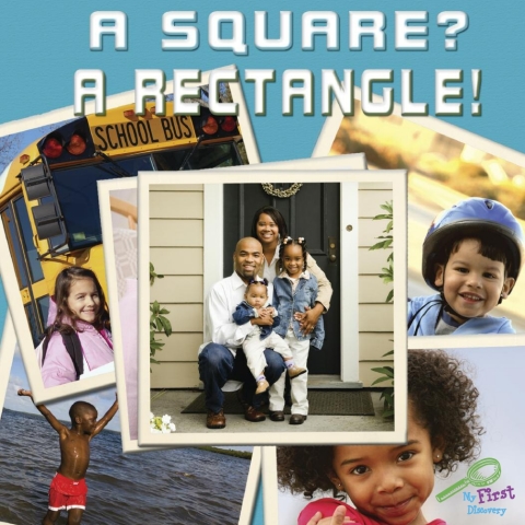 Cover image for book A Square? A Rectangle!