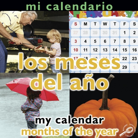Cover image for book Los meses del año
