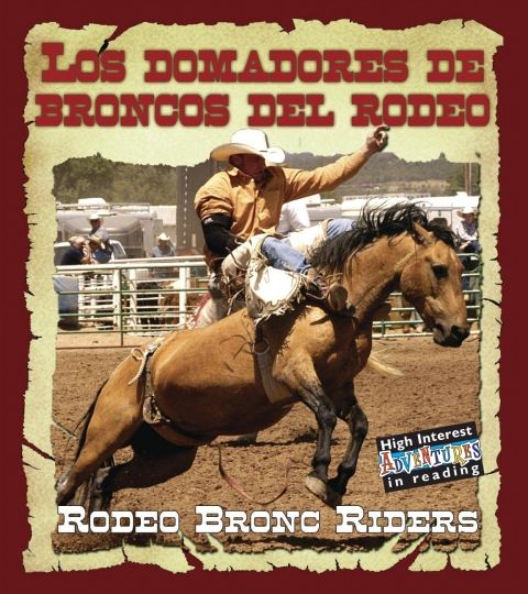 Cover image for book Los domadores de broncos del rodeo