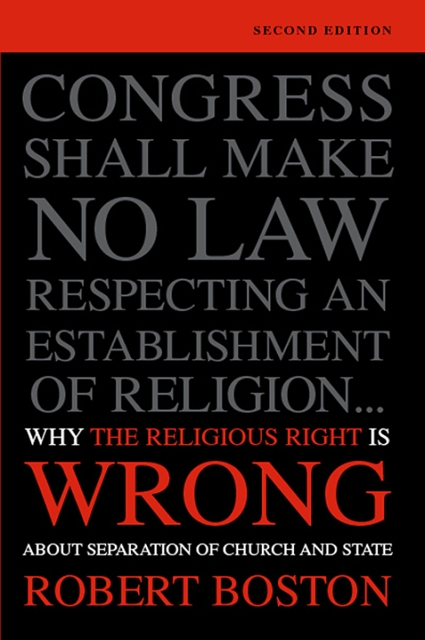 Cover image for book Why the Religious Right Is Wrong About Separation of Church and State
