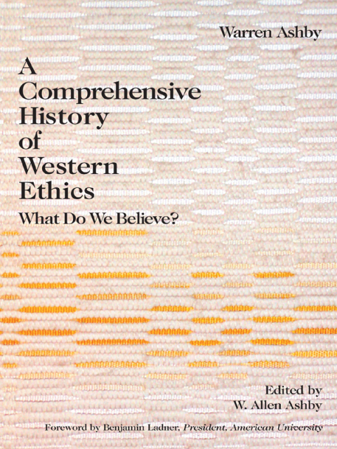 Cover image for book Comprehensive History Of Western Ethics
