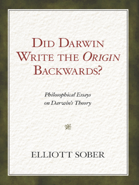 Cover image for book Did Darwin Write the Origin Backwards?