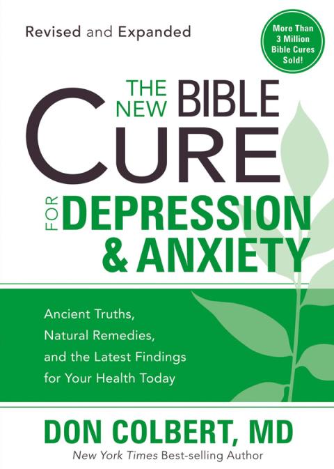Cover image for book The New Bible Cure For Depression & Anxiety