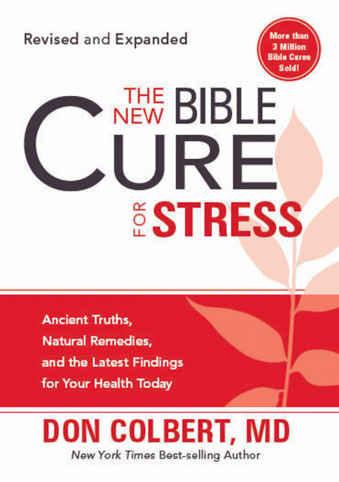 Cover image for book The New Bible Cure for Stress