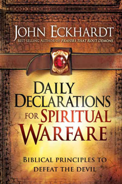 Cover image for book Daily Declarations for Spiritual Warfare