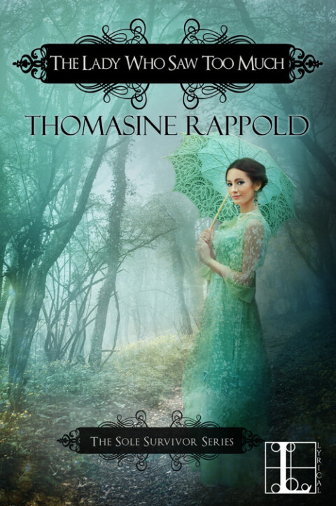 Cover image for book The Lady Who Saw Too Much