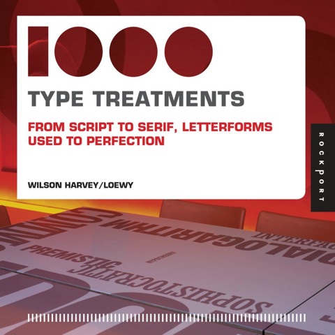 Cover image for book 1,000 Type Treatments